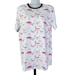 Free Planet Flamingo Graphic Tee